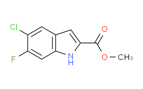 CAS No. 169674-14-0, methyl 5-chloro-6-fluoro-1H-indole-2-carboxylate