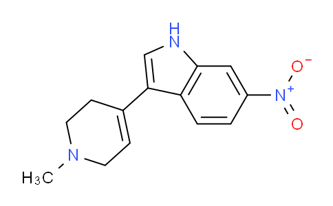 CAS No. 200714-15-4, 3-(1-methyl-1,2,3,6-tetrahydropyridin-4-yl)-6-nitro-1H-indole