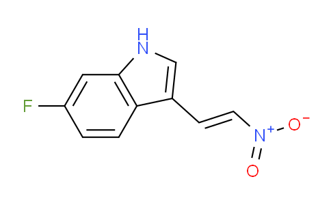 CAS No. 23077-59-0, (E)-6-fluoro-3-(2-nitrovinyl)-1H-indole