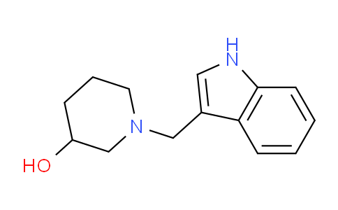 CAS No. 331976-99-9, 1-((1H-indol-3-yl)methyl)piperidin-3-ol