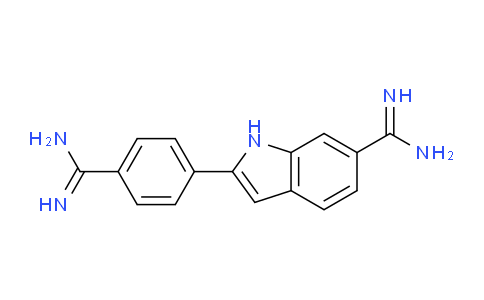 CAS No. 47165-04-8, 2-(4-carbamimidoylphenyl)-1H-indole-6-carboximidamide