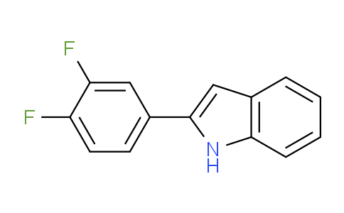 CAS No. 68290-36-8, 2-(3,4-Difluorophenyl)indole