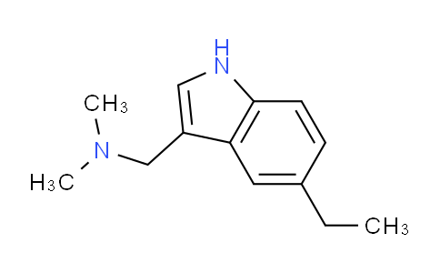 CAS No. 74367-51-4, 1-(5-ethyl-1H-indol-3-yl)-N,N-dimethylmethanamine