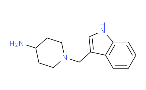CAS No. 72807-18-2, 1-((1H-indol-3-yl)methyl)piperidin-4-amine