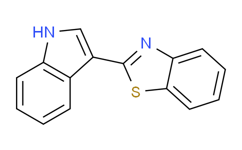 CAS No. 31224-76-7, 2-(1H-indol-3-yl)benzo[d]thiazole