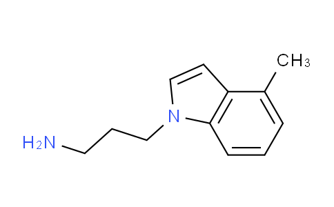 CAS No. 1094754-77-4, 3-(4-methyl-1H-indol-1-yl)propan-1-amine