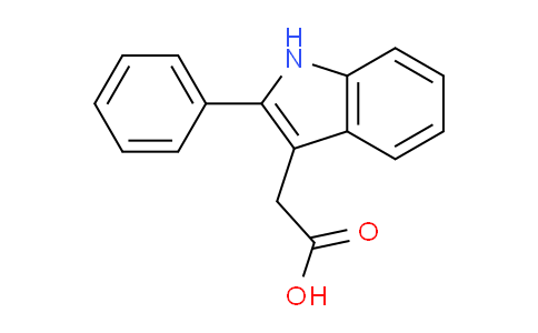 CAS No. 4662-03-7, 2-(2-Phenyl-1H-indol-3-yl)acetic acid