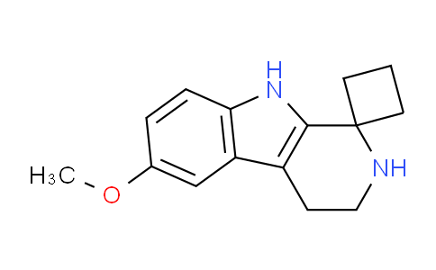 CAS No. 1956334-60-3, 6'-Methoxy-2',3',4',9'-tetrahydrospiro[cyclobutane-1,1'-pyrido[3,4-b]indole]