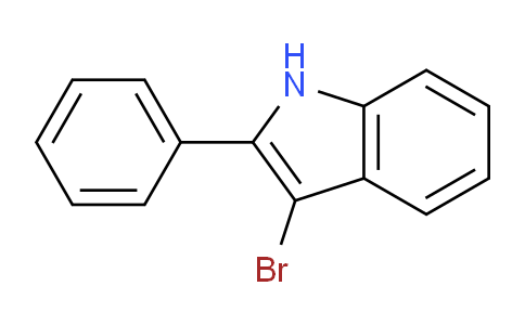 CAS No. 54006-72-3, 3-Bromo-2-phenyl-1H-indole