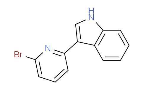 CAS No. 1146080-40-1, 3-(6-Bromo-pyridin-2-yl)-1H-indole