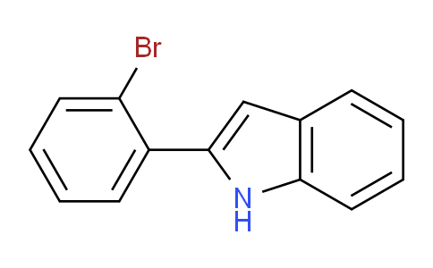 CAS No. 88207-45-8, 2-(2-Bromophenyl)-1H-indole