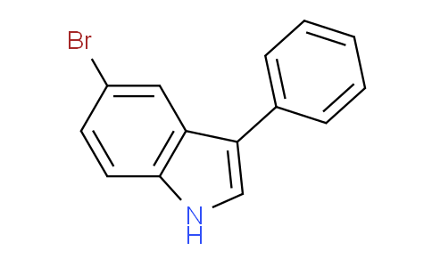 CAS No. 54470-19-8, 5-Bromo-3-phenyl-1H-indole
