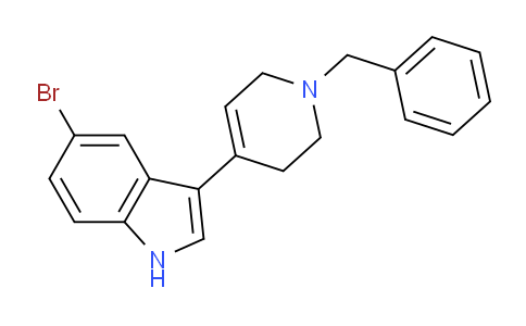 CAS No. 121679-22-9, 3-(1-Benzyl-1,2,3,6-tetrahydropyridin-4-yl)-5-bromo-1H-indole