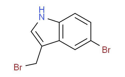 CAS No. 1388718-48-6, 5-Bromo-3-(bromomethyl)-1H-indole
