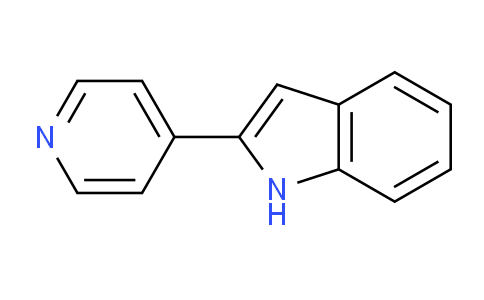 CAS No. 21182-07-0, 2-(Pyridin-4-yl)-1H-indole