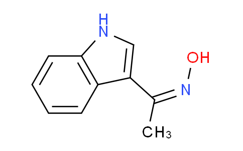 CAS No. 40747-13-5, (Z)-1-(1H-Indol-3-yl)ethanone oxime