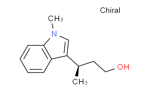 CAS No. 406920-66-9, (R)-3-(1-Methyl-1H-indol-3-yl)butan-1-ol