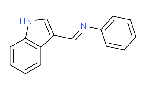CAS No. 22394-31-6, N-((1H-Indol-3-yl)methylene)aniline