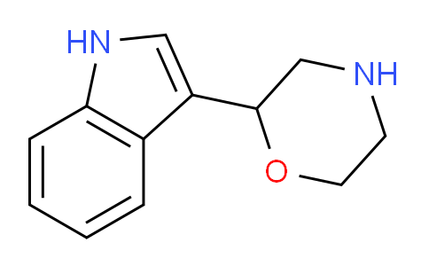 CAS No. 1368546-49-9, 2-(1H-Indol-3-yl)morpholine