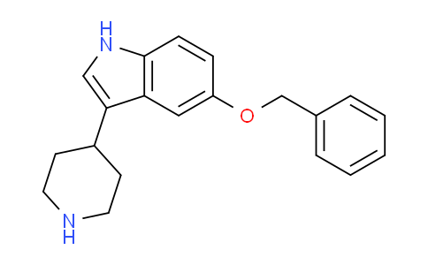 CAS No. 189807-19-0, 5-(Benzyloxy)-3-(piperidin-4-yl)-1H-indole