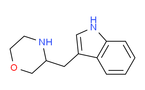 CAS No. 913718-45-3, 3-((1H-Indol-3-yl)methyl)morpholine