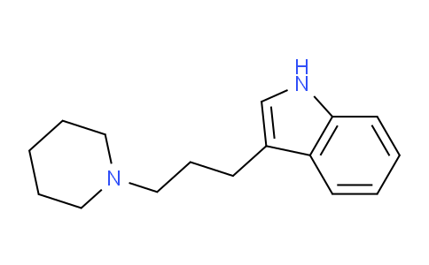CAS No. 98132-63-9, 3-(3-(Piperidin-1-yl)propyl)-1H-indole