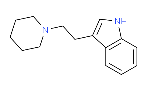 CAS No. 26628-87-5, 3-(2-(Piperidin-1-yl)ethyl)-1H-indole