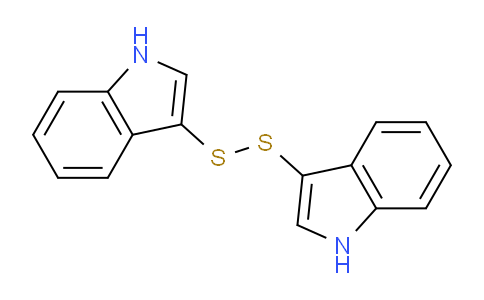 CAS No. 61830-39-5, 1,2-Di(1H-indol-3-yl)disulfane