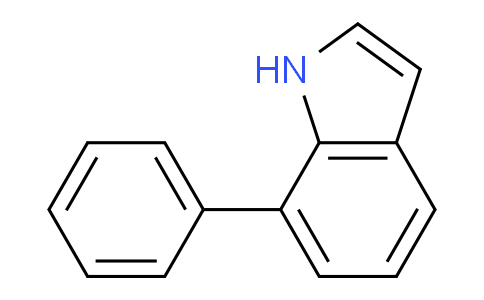 CAS No. 1863-21-4, 7-Phenyl-1H-indole