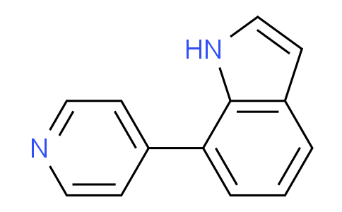 CAS No. 827025-07-0, 7-(Pyridin-4-yl)-1H-indole