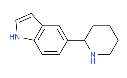 CAS No. 1270479-80-5, 5-(Piperidin-2-yl)-1H-indole