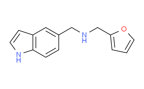 CAS No. 946700-52-3, N-((1H-Indol-5-yl)methyl)-1-(furan-2-yl)methanamine