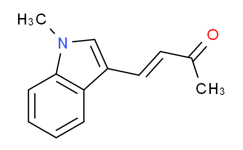 CAS No. 169057-08-3, 4-(1-Methyl-1H-indol-3-yl)but-3-en-2-one