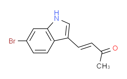 CAS No. 654649-67-9, (E)-4-(6-Bromo-1H-indol-3-yl)but-3-en-2-one