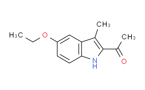 CAS No. 140139-83-9, 1-(5-Ethoxy-3-methyl-1H-indol-2-yl)ethanone