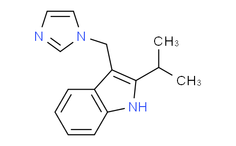 CAS No. 72818-36-1, 3-((1H-Imidazol-1-yl)methyl)-2-isopropyl-1H-indole