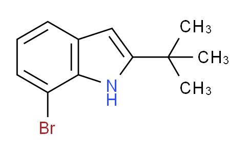 CAS No. 901176-25-8, 7-Bromo-2-(tert-butyl)-1H-indole