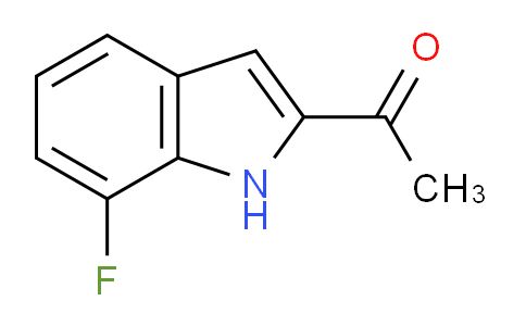 CAS No. 1373438-98-2, 1-(7-Fluoro-1H-indol-2-yl)ethanone