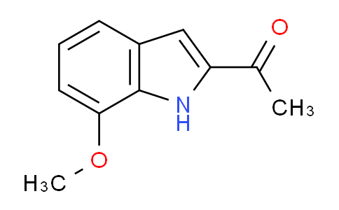 CAS No. 1496012-61-3, 1-(7-Methoxy-1H-indol-2-yl)ethanone