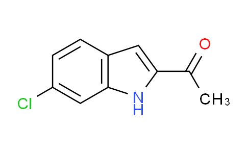 CAS No. 709029-93-6, 1-(6-Chloro-1H-indol-2-yl)ethanone