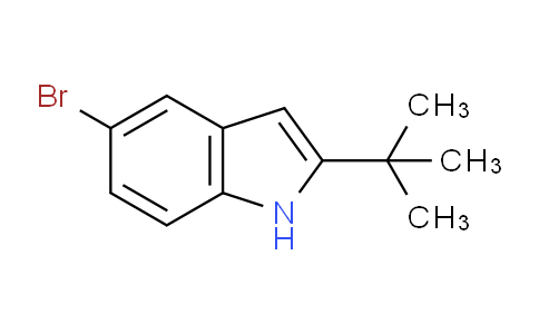 CAS No. 906778-26-5, 5-Bromo-2-(tert-butyl)-1H-indole