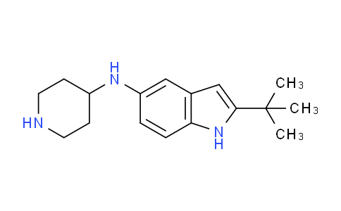 CAS No. 397842-07-8, 2-(tert-Butyl)-N-(piperidin-4-yl)-1H-indol-5-amine