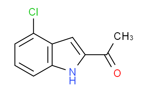 CAS No. 888723-87-3, 1-(4-Chloro-1H-indol-2-yl)ethanone