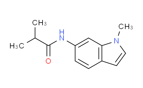 CAS No. 945533-94-8, N-(1-Methyl-1H-indol-6-yl)isobutyramide