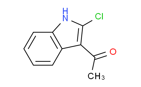 CAS No. 65287-74-3, 1-(2-Chloro-1H-indol-3-yl)ethanone