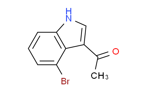 CAS No. 195874-03-4, 1-(4-Bromo-1H-indol-3-yl)ethanone
