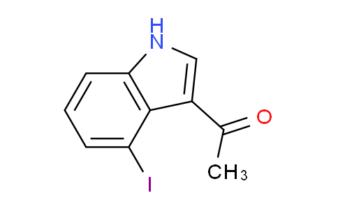 CAS No. 72527-77-6, 1-(4-Iodo-1H-indol-3-yl)ethanone