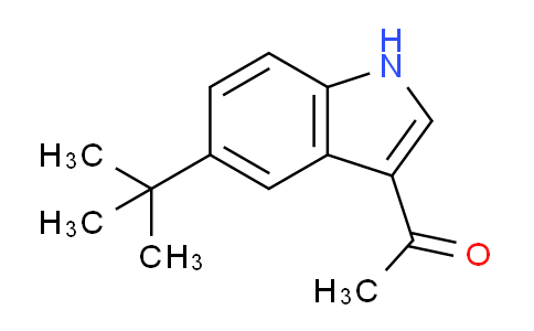 CAS No. 1368766-60-2, 1-(5-(tert-Butyl)-1H-indol-3-yl)ethanone