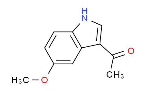 CAS No. 51843-22-2, 1-(5-Methoxy-1H-indol-3-yl)ethanone