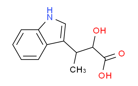 CAS No. 21193-78-2, 2-Hydroxy-3-(1H-indol-3-yl)butanoic acid